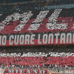La Curva Sud durante Milan-Craiova, foto Getty Images