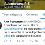 Like Aubameyang Twitter