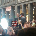 David Beckham all'Adidas Brand Center di Milano, foto PianetaMilan.it
