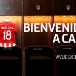 La foto usata dall'Atletico Madrid per ufficializzare il ritorno di Diego Costa
