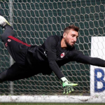 Antonio Donnarumma, portiere del Milan, foto @acmilan