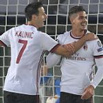 Kalinic e André Silva esultano dopo un gol, foto Getty Images