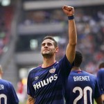 Gaston Pereiro, PSV Eindhoven, (credits: dailymail.co.uk)