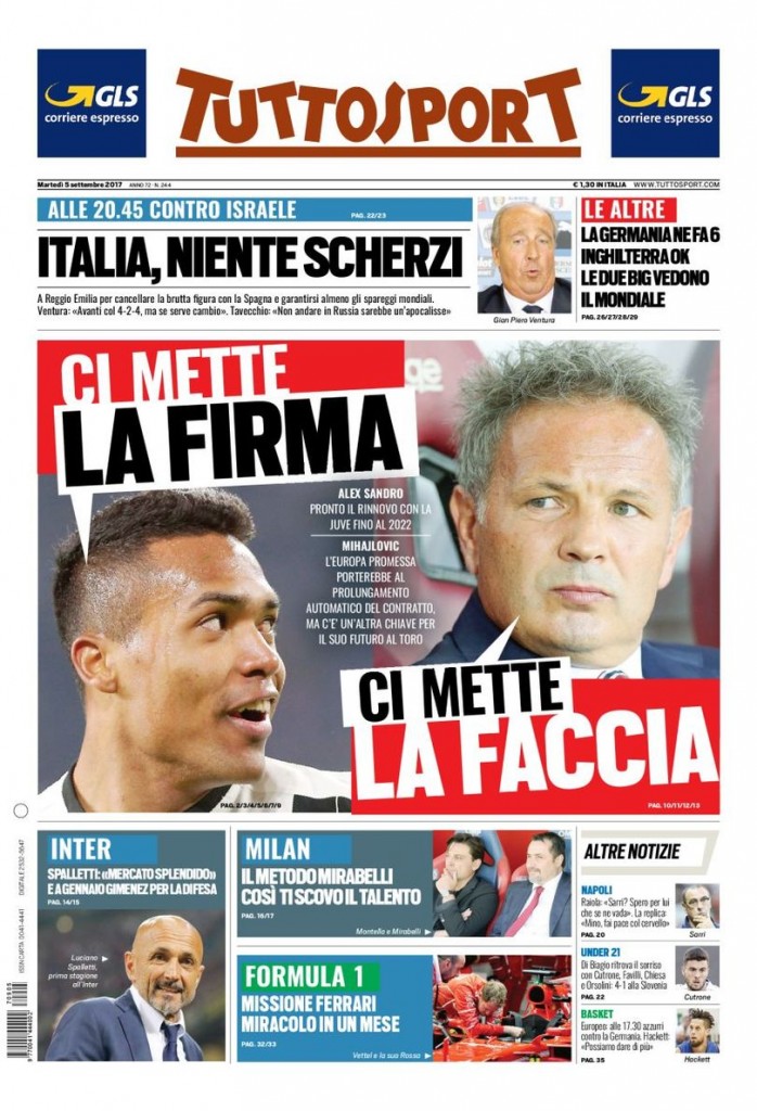 Prima_Tuttosport_5_settembre_2017