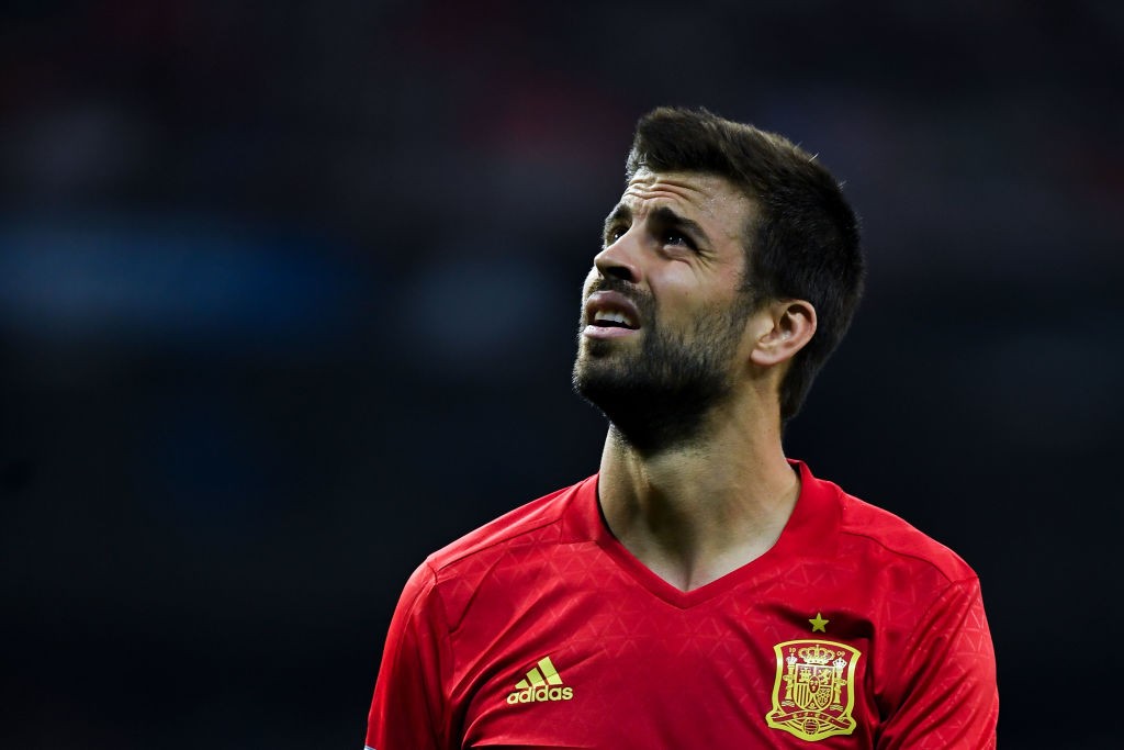 Gerard Piquè, difensore della Spagna e del Barcellona
