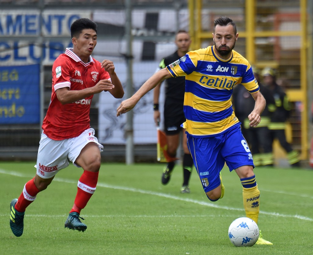 Kwang Song Han in azione con la maglia del Perugia, Getty Images