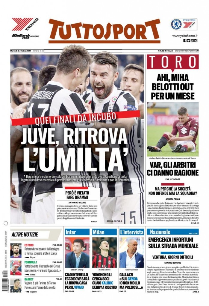 Prima_Tuttosport_3_Ottobre_2017