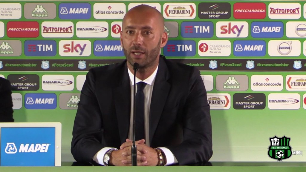 Cristian Bucchi, allenatore del Sassuolo