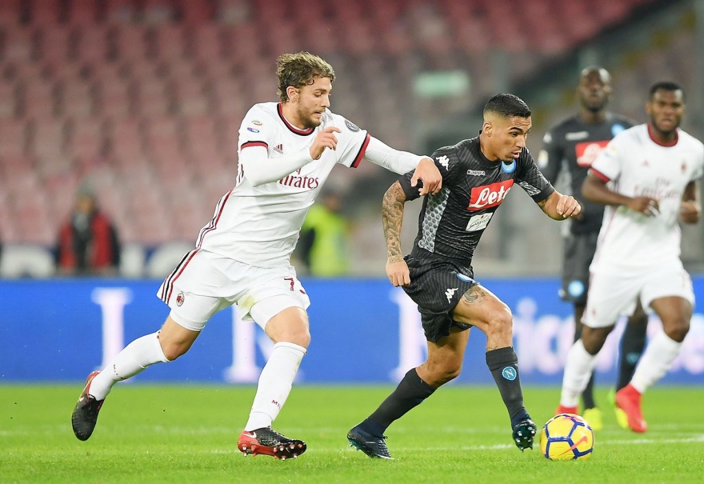 Locatelli Allan Napoli-Milan