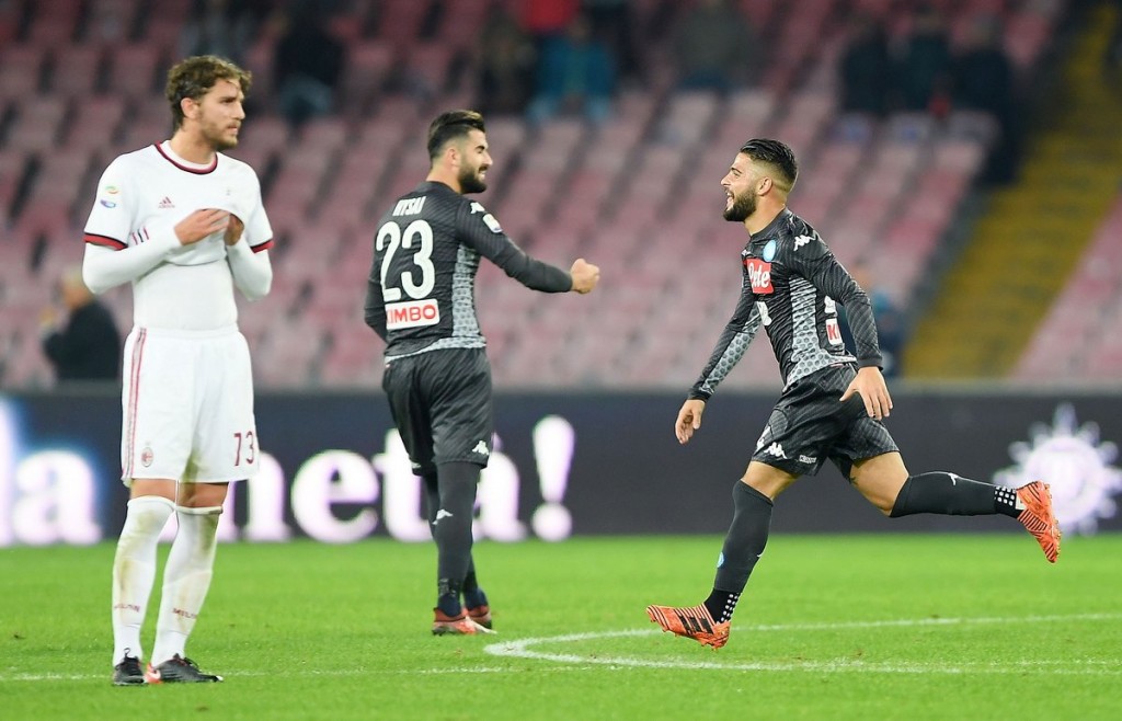 Insigne Napoli-Milan