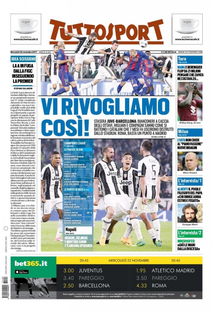 Prima_Tuttosport_22_Novembre_2017