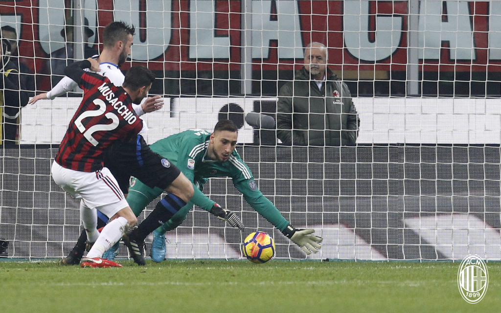 Il gol di Cristante in Milan-Atalanta, fonte @acmilan