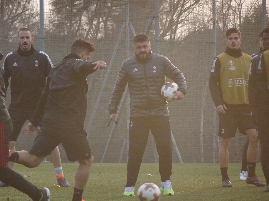 Gennaro Gattuso, allenatore del Milan