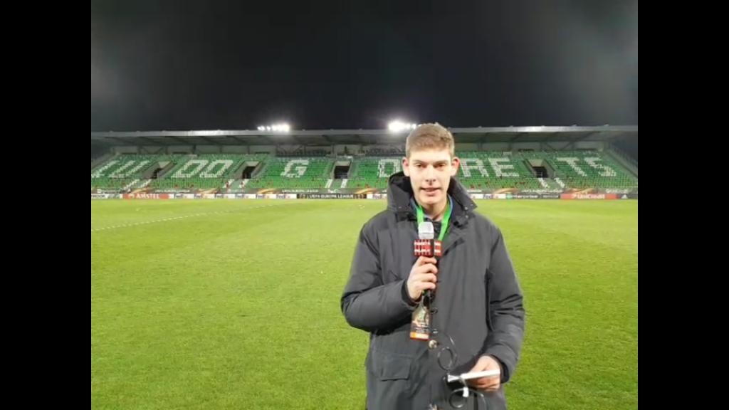 Luca Fazzini inviato per Ludogorets-Milan, @PianetaMilan