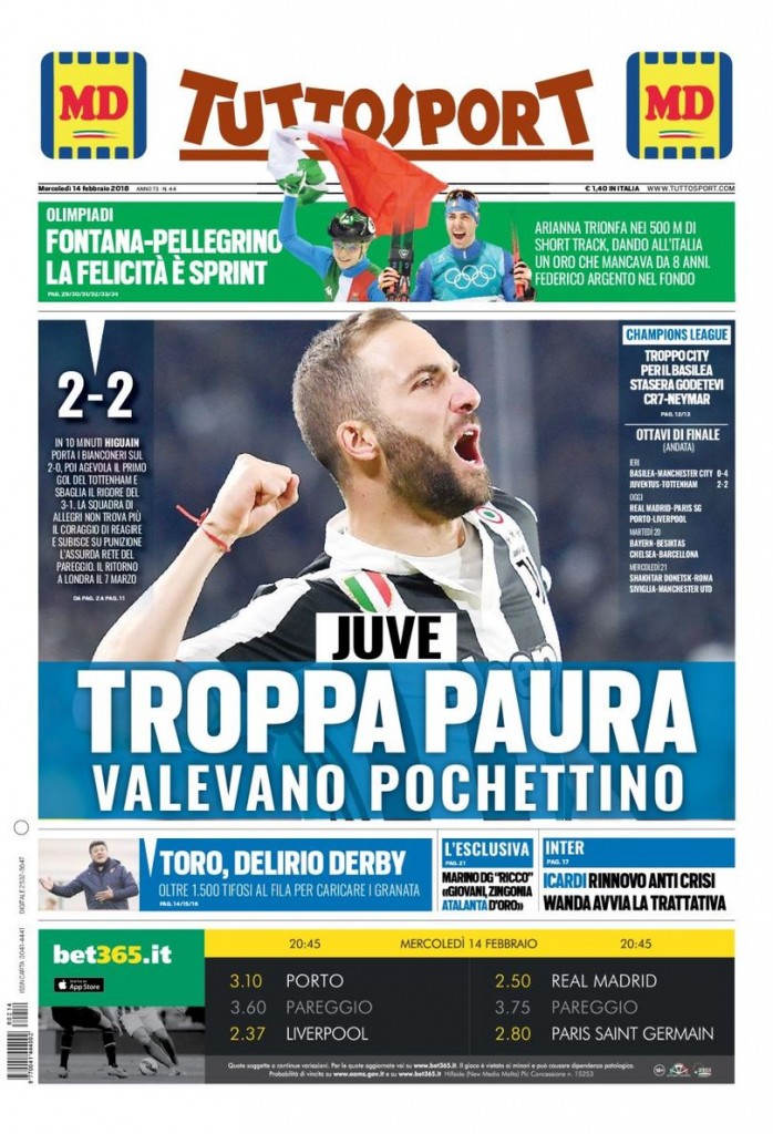 Prima_Tuttosport_14_Febbraio_2018