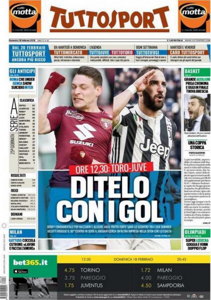 Prima_Tuttosport_18_Febbraio_2018