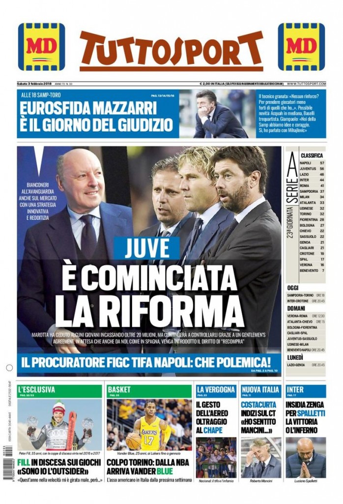 Prima_Tuttosport_3_Febbraio_2018