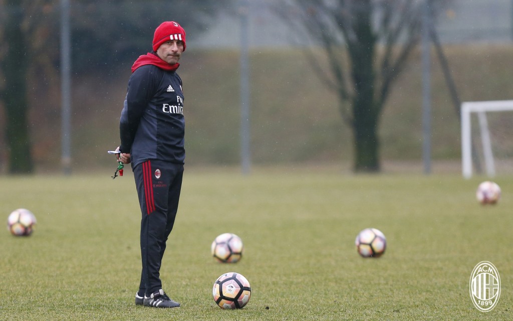 Alessandro Lupi, allenatore del Milan Primavera