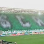 La coreografia del Rapid Vienna, @gazzetta