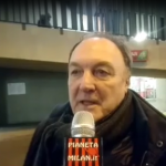 Un tifoso del Milan a San Siro, @PianetaMilan