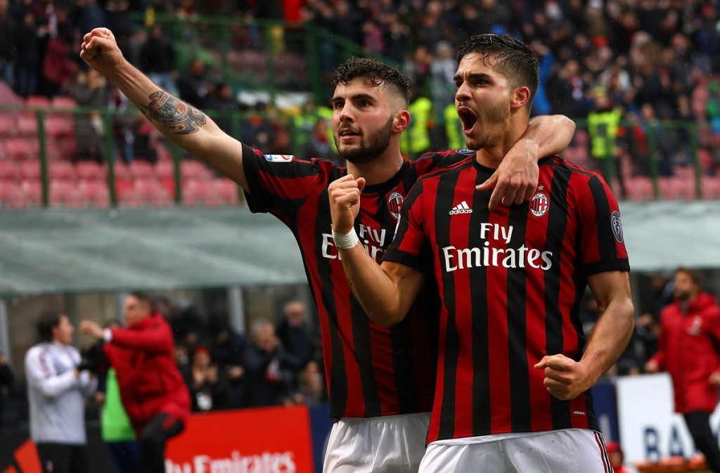 Andre Silva Patrick Cutrone Milan