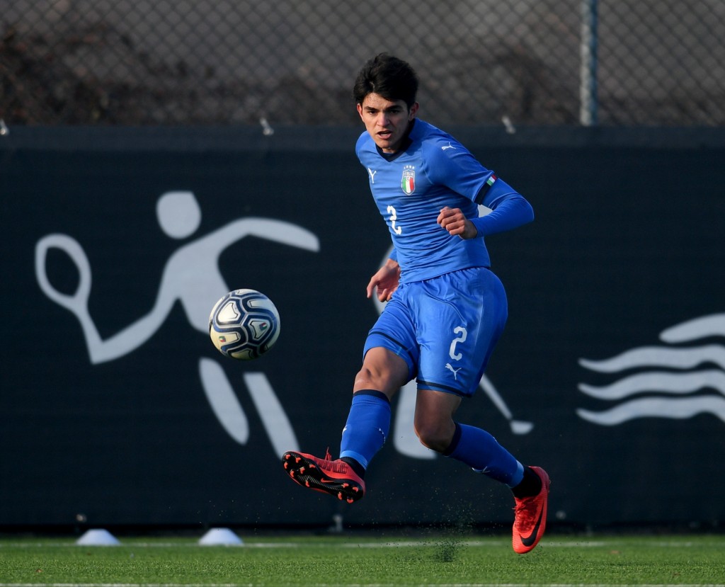 Raoul Bellanova, terzino del Milan Primavera e dell'Under 19, Getty Images