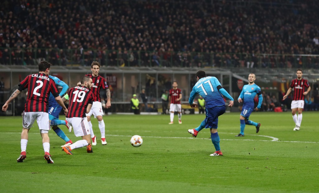 Milan-Arsenal Mkhitaryan