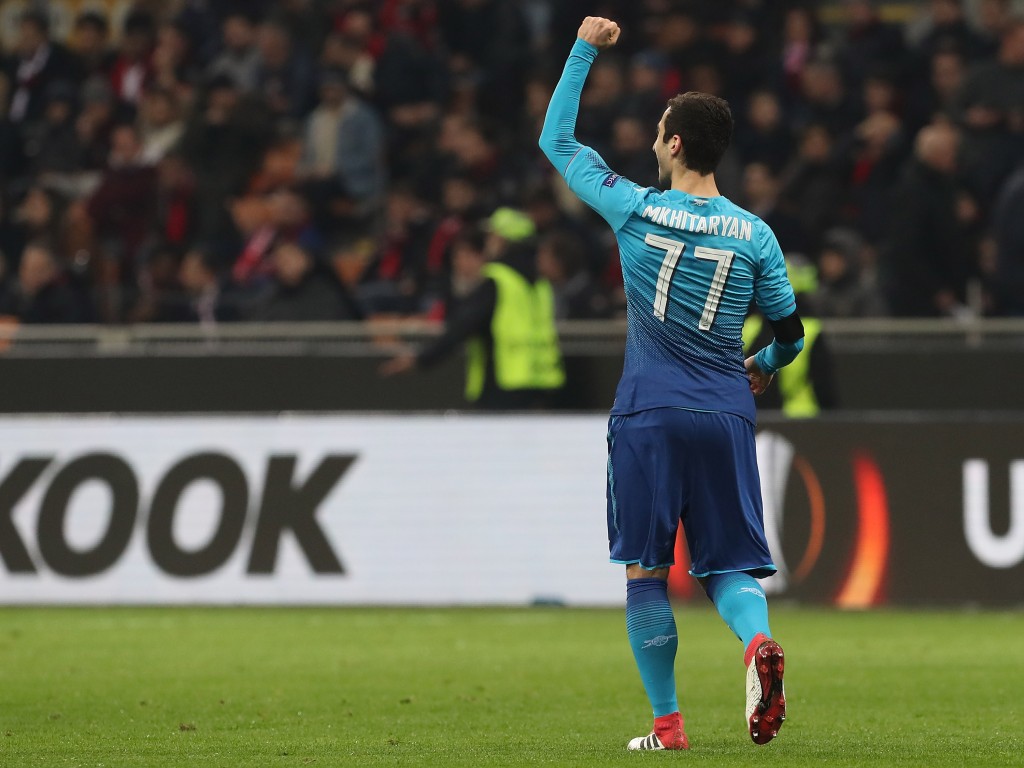 Mkhitaryan Milan-Arsenal