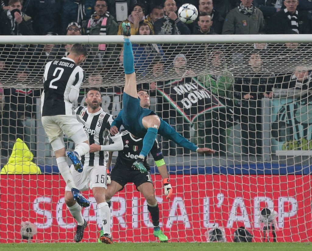Juventus-Real Madrid Cristiano Ronaldo