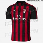 prima maglia milan 2018-2019