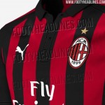 prima maglia milan 2018-2019 foto 1