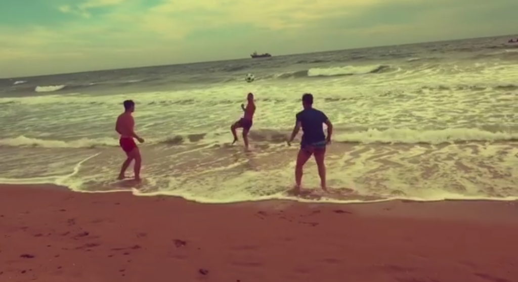 suso in spiaggia