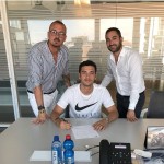 Emir Murati nel giorno del rinnovo del contratto