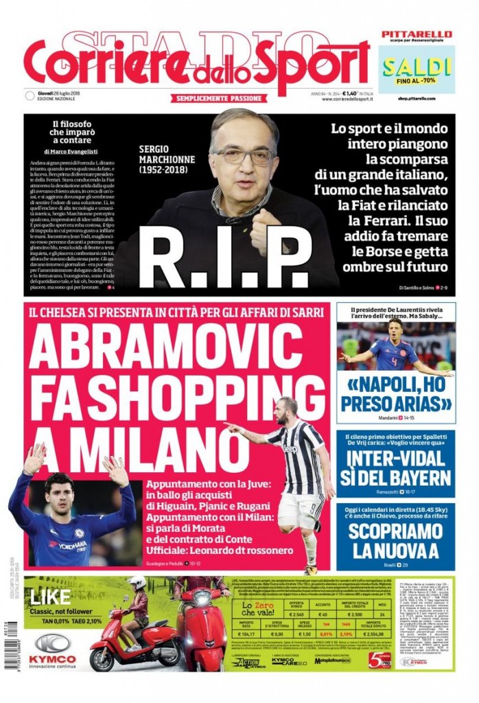 Prima_Corriere_26_Luglio_2018