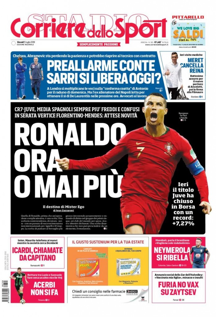 Prima_Corriere_5_Luglio_2018