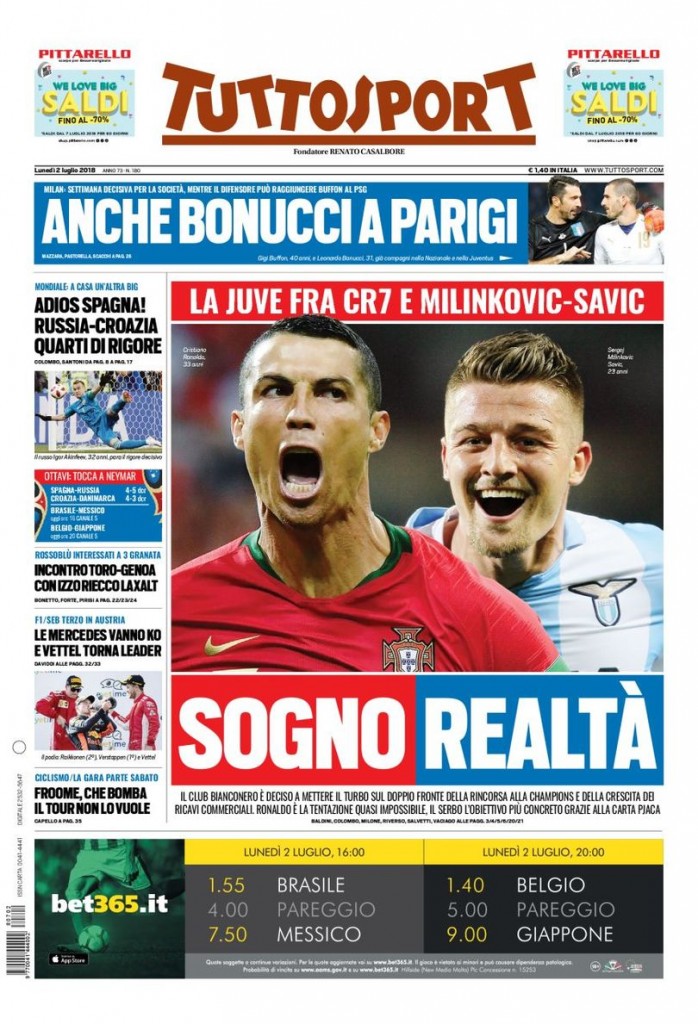 Prima_Tuttosport_2_Luglio_2018