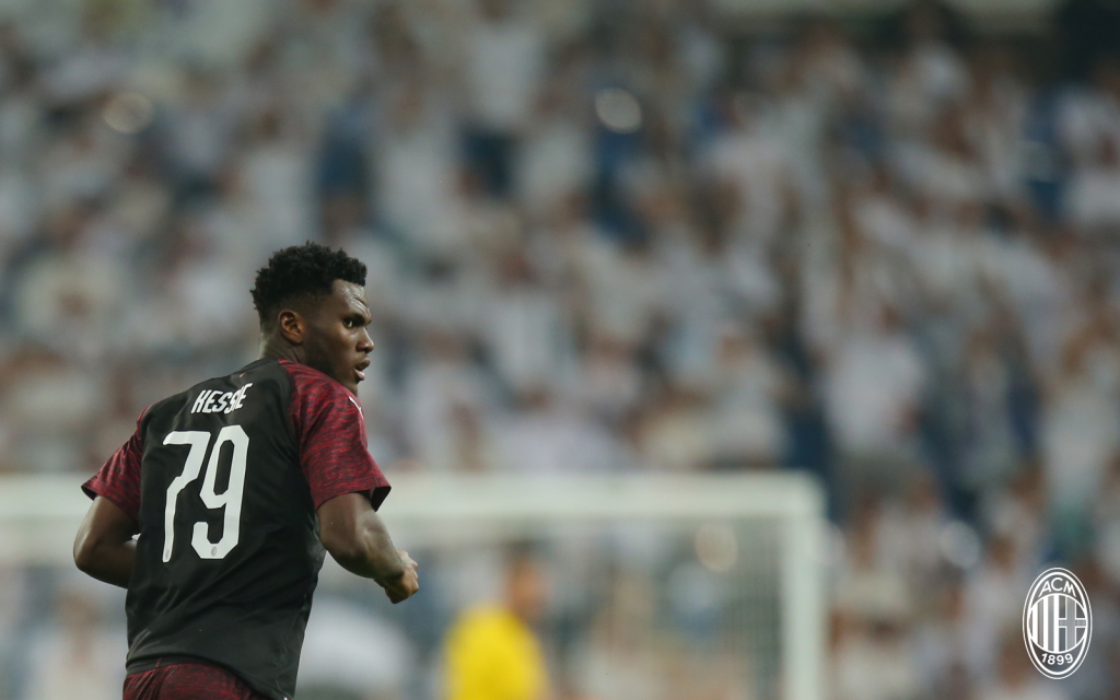 Franck Kessié, centrocampista del Milan, @acmilan
