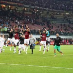 Esultanza Milan San Siro