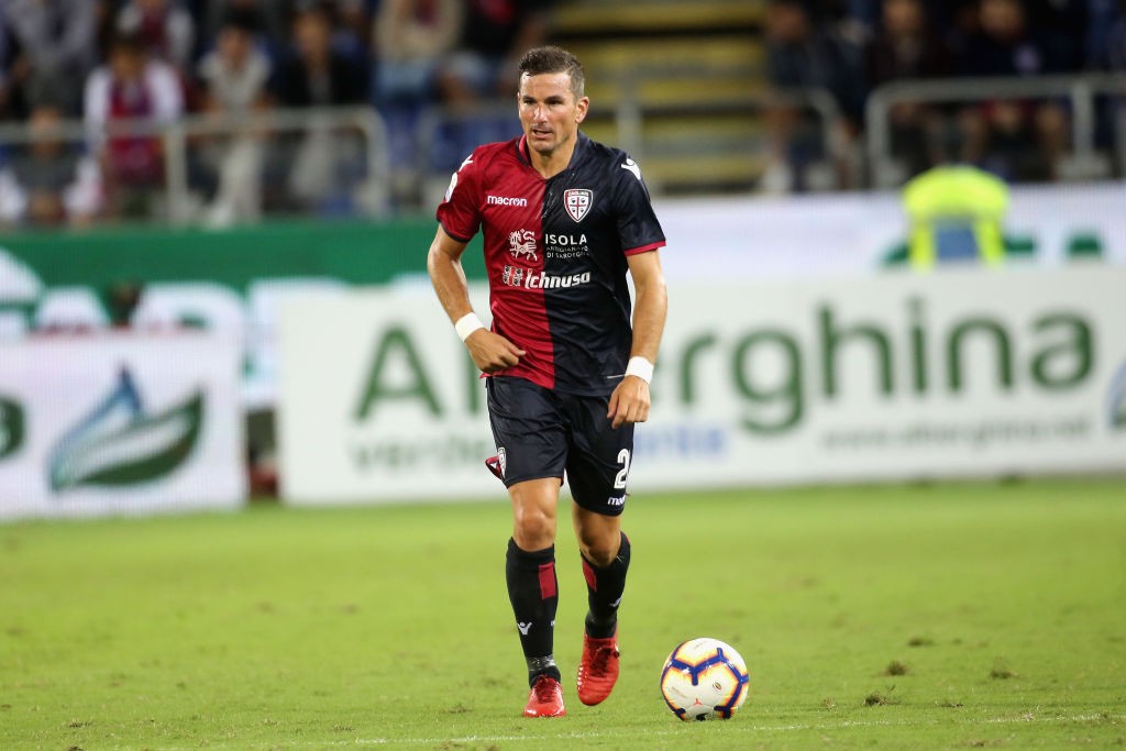 Simone Padoin, giocatore del Cagliari