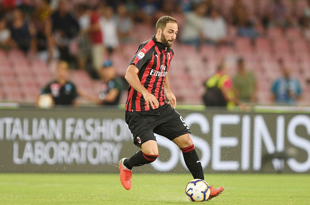 Gonzalo Higuain, attaccante del Milan
