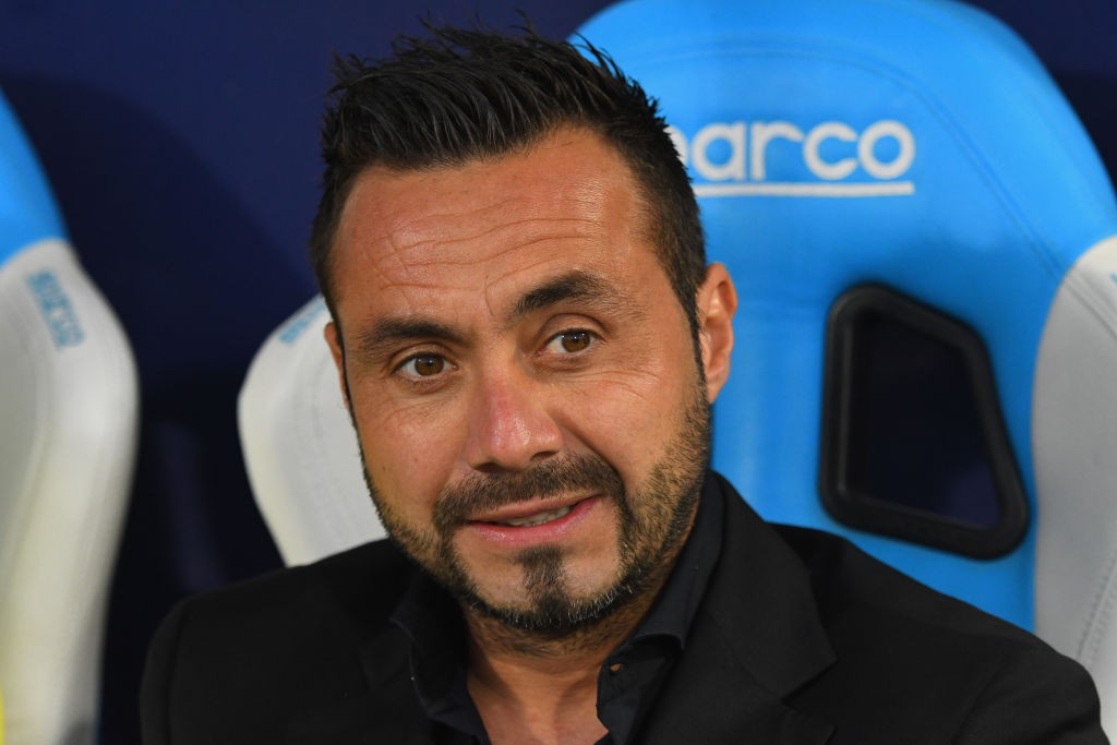 Roberto De Zerbi, allenatore del Sassuolo