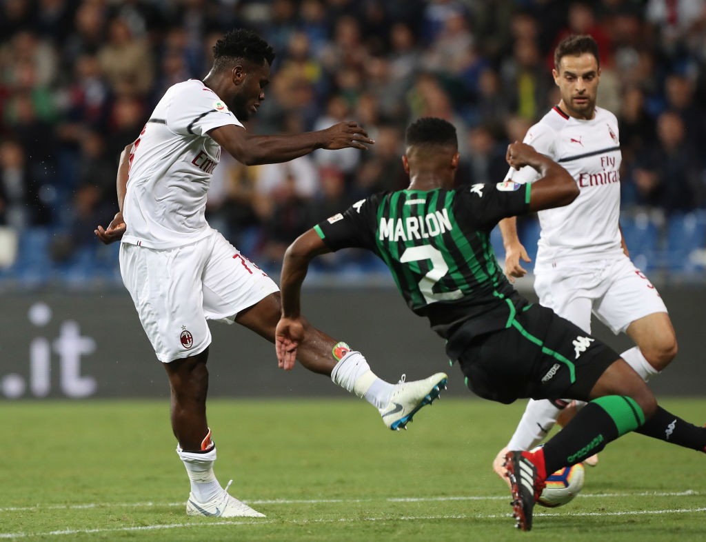 Il gol di Kessié a Reggio Emilia