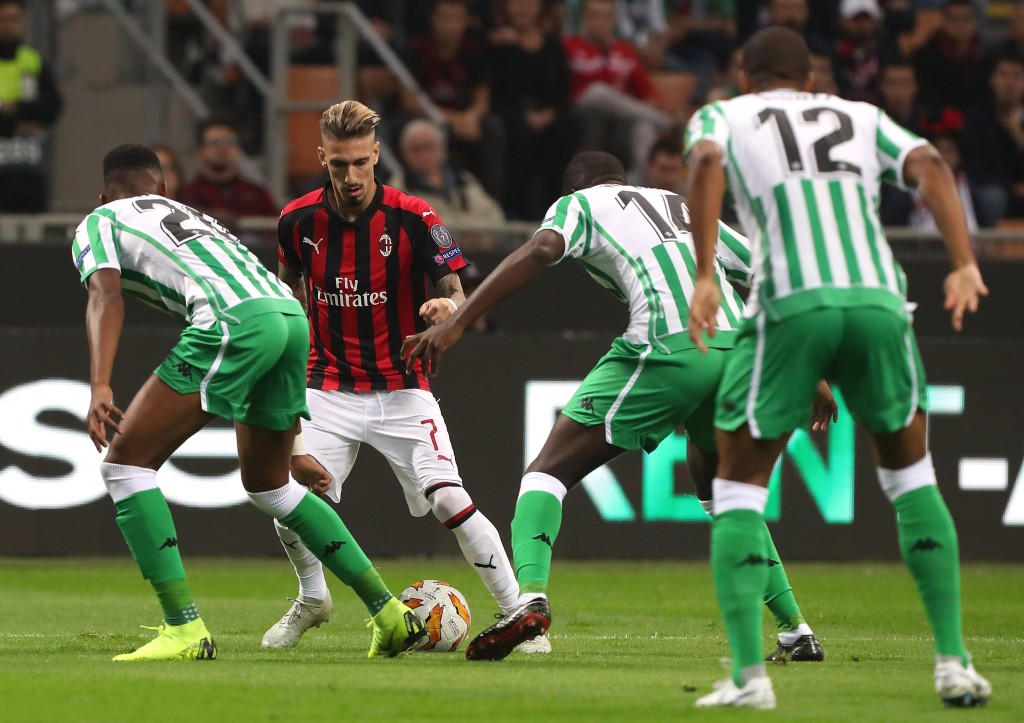 Samuel Castillejo, Milan, Getty Images