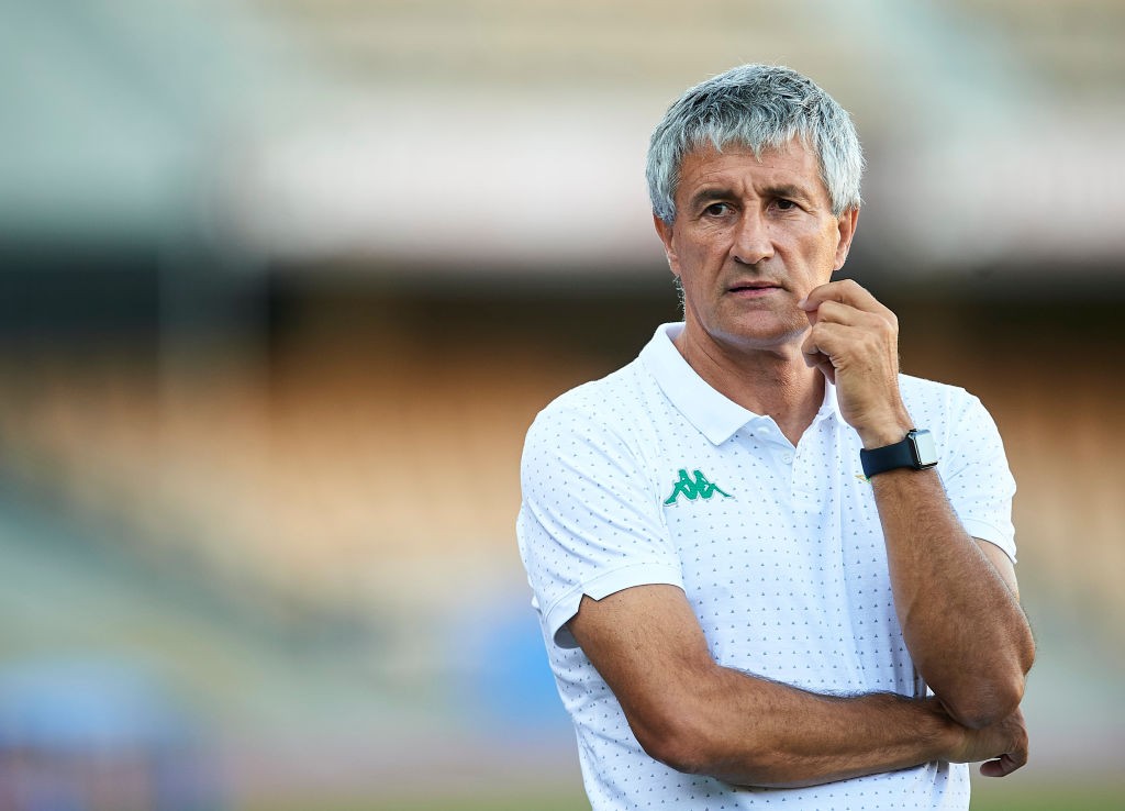 Bruno Setien, allenatore del Betis