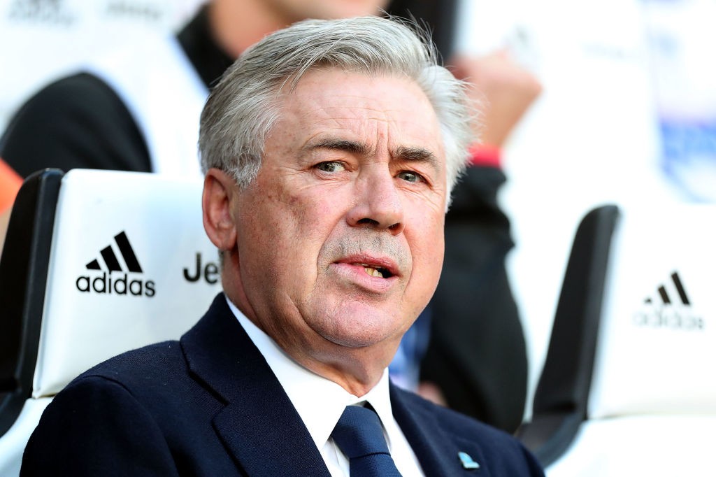 Carlo Ancelotti, bandiera del Milan oggi allenatore del Napoli