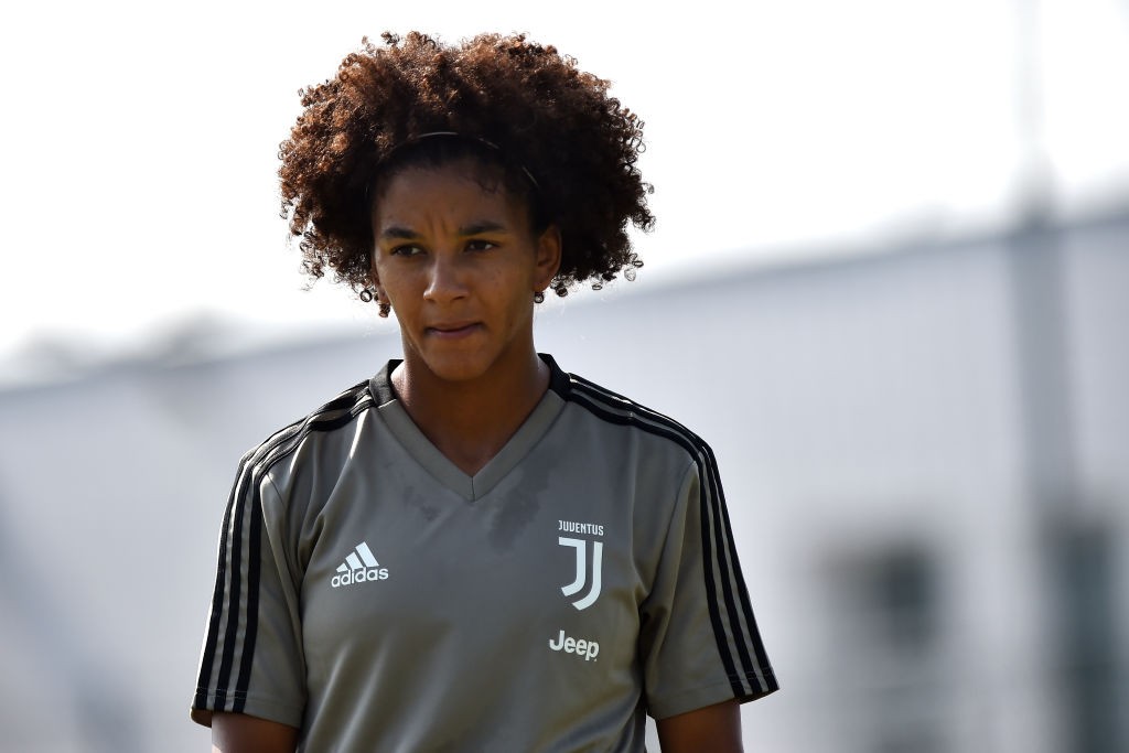 Sara Gama, giocatrice della Juventus Femminile