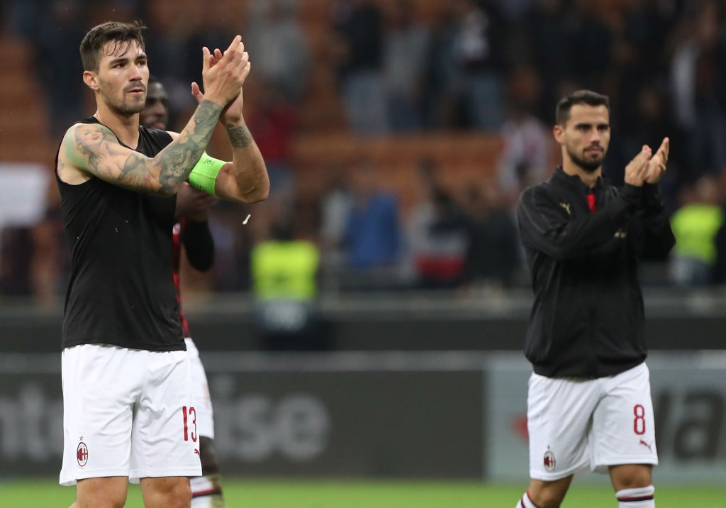 Romagnoli e Suso, giocatori del Milan