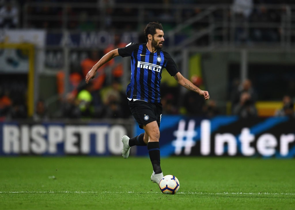 Antonio Candreva, esterno dell'Inter