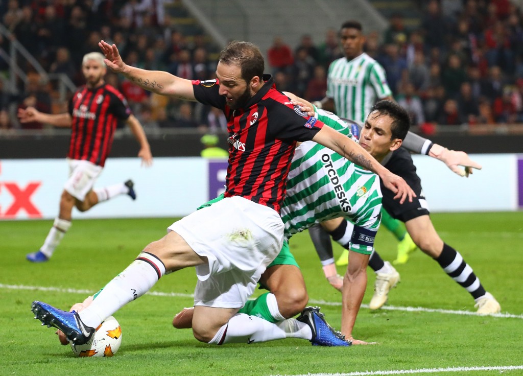 Gonzalo Higuain, Milan, Getty Images