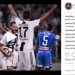 Post Bonucci con il commento di Kalinic, Instagram Bonucci